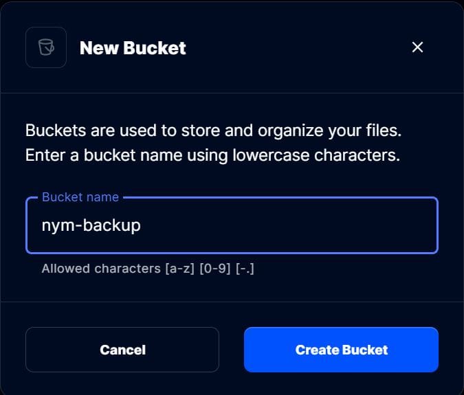 Howto: Backup your Nym Mixnet node's keys