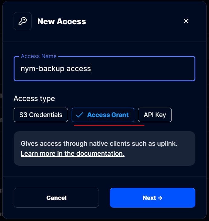 Howto: Backup your Nym Mixnet node's keys